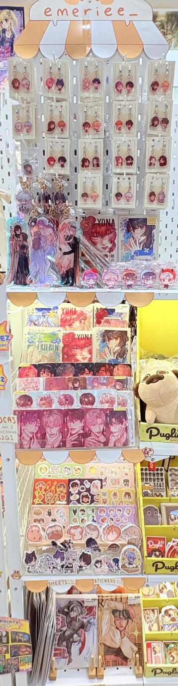 Artist Alley Shop Display - 2026